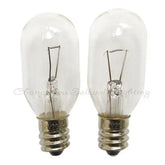 Set of 10 miniature 12v 20w E12 base light bulbs t22x55 A306
